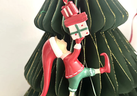 Resing Elfs Christmas Tree Decor