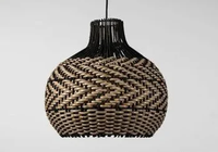 Noire Rattan Pendant Light