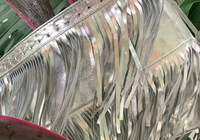 Silver Cross Purse / Clutch